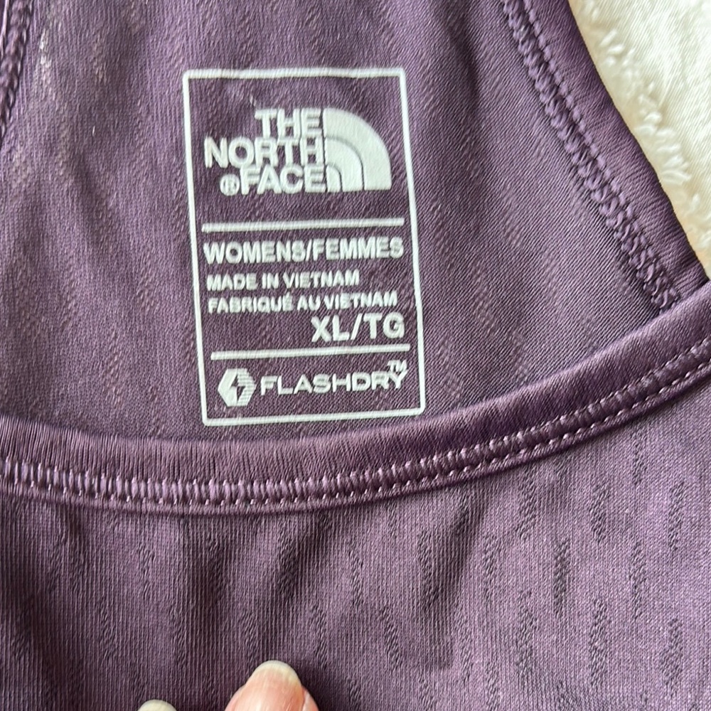 The North Face Purple Racerback Tank Top - Picture 3 of 5